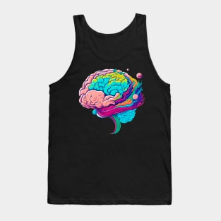 Brainbow - Brain with rainbow colors Tank Top